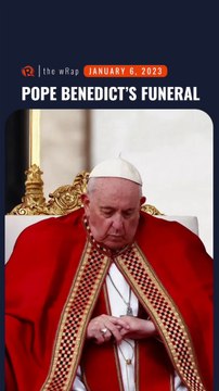 Pope Francis leads Catholics in bidding farewell to ex Pope Benedict