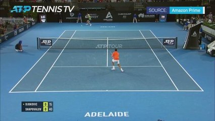 Djokovic cruises into Adelaide semi-finals