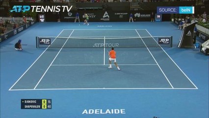 Djokovic cruises into Adelaide semi-finals