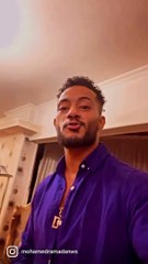 محمد رمضان يغنى على وضعنا داخل منزل أحمد عدوية