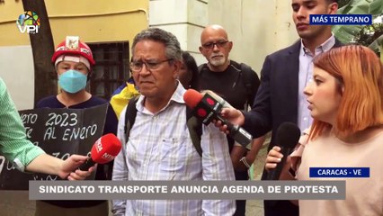 Sindicato del transporte anuncia agenda de protesta para el mes de Enero - 06Ene @VPItv