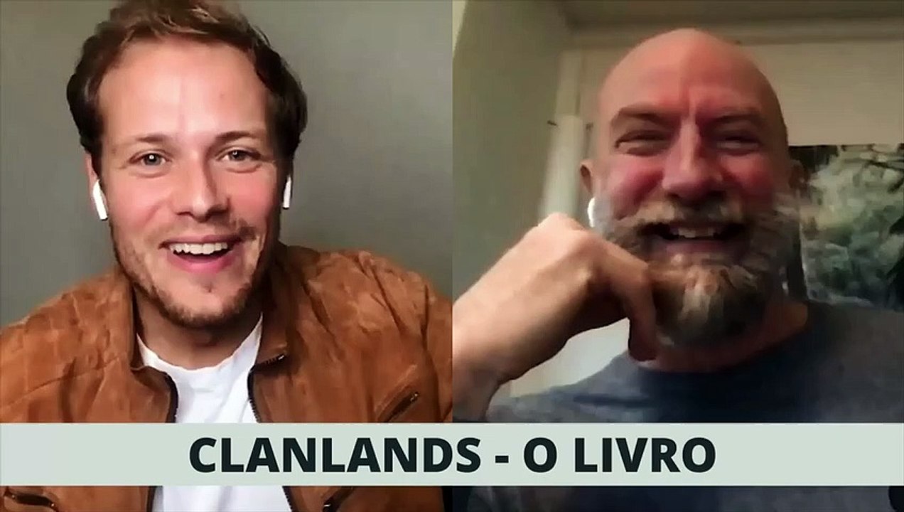 Sam Heughan e Graham McTavish OUTLANDER 7