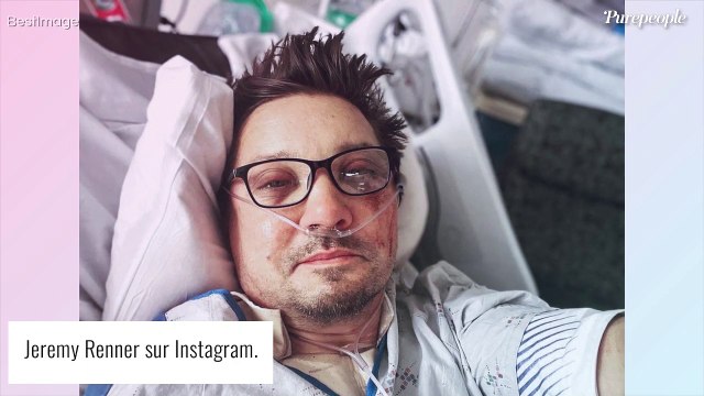Jeremy Renner se filme en soins intensifs : mal en point mais bien chouchouté après son terrible accident