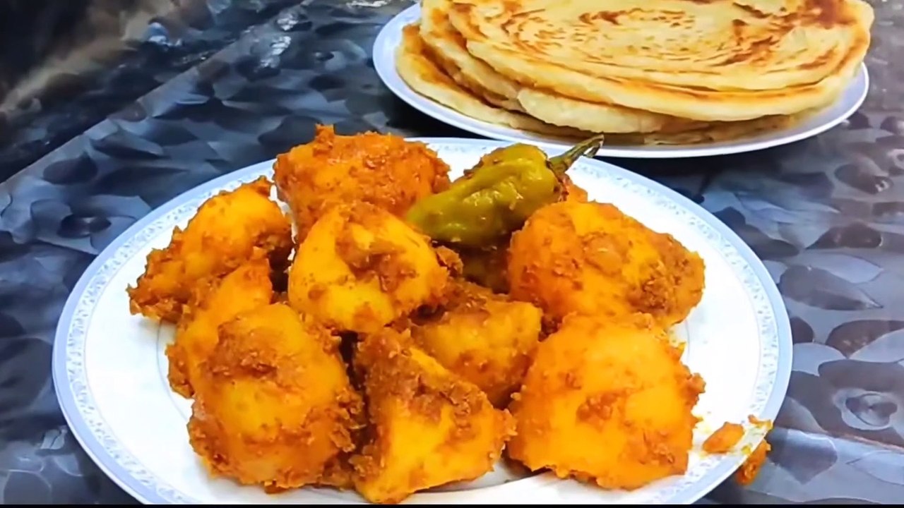 Spicy Potato Masala 4 Easy Meals Recipe_ my mother delicious recipe_Full-HD