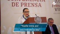 “Ninguna organización criminal es favorecida por este gobierno”, asegura Rosa Icela Rodríguez