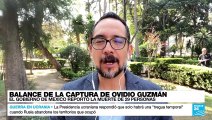 Informe desde Ciudad de México: violencia se concentra en Culiacán tras recaptura de Ovidio Guzmán