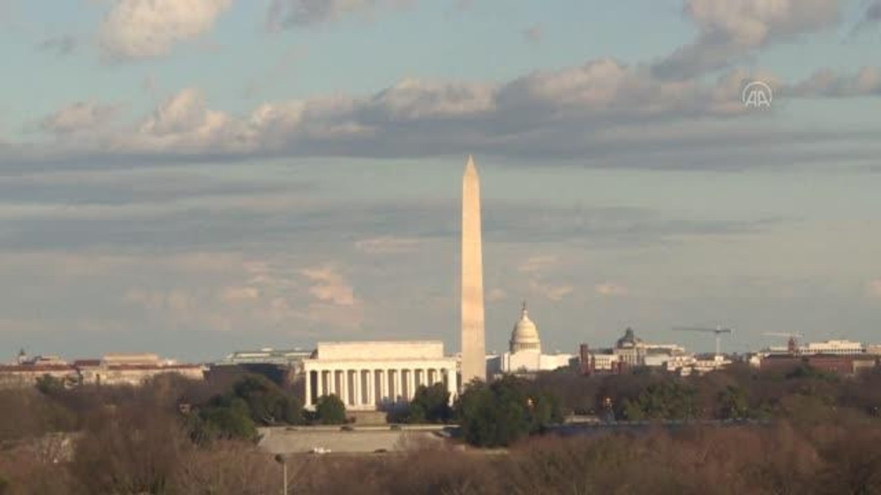 ARLINGTON - ABD'nin simge yapıları: Lincoln Anıtı, Washington Anıtı ve Amerikan Kongre Binası