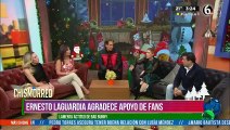 Ernesto Laguardia agradece apoyo de fans tras hospitalización