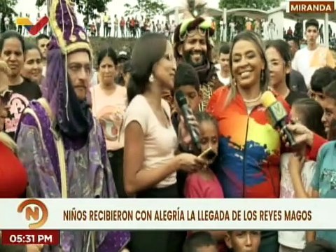 Más de mil niños y niñas recibieron juguetes celebrando el Día de los Reyes Magos en el edo. Miranda