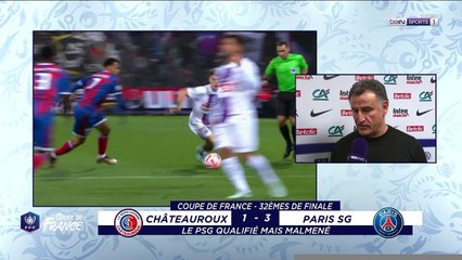 Christophe Galtier : "Très satisfait de la prestation de nos jeunes"