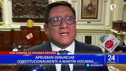 Martín Vizcarra: aprueban informe final que recomienda acusarlo constitucionalmente