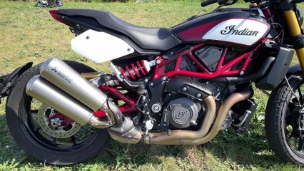 MOTO DE DIRT TRACK? Essai Indian FTR 1200 S