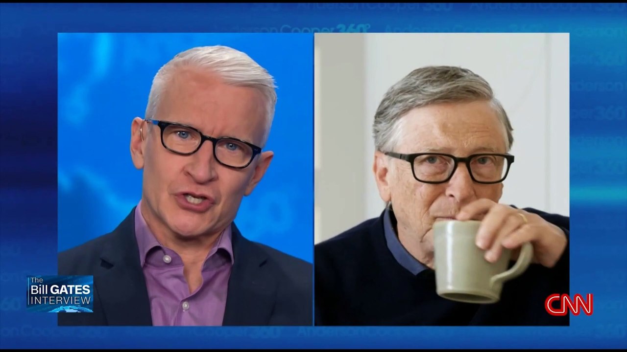 The Bill Gates Interview. #BillGates  #Explore #CNN #Microsoft #AndersonCooper #AC360