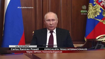 Carlos Ramírez Powell habla de las razones por las que Rusia ataca Ucrania - Febrero 24 de 2022
