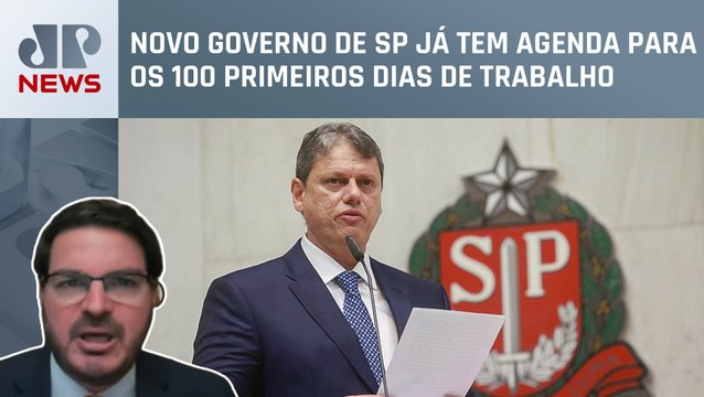 Saiba quais as principais mudanças de Tarcísio de Freitas em São Paulo; Constantino analisa