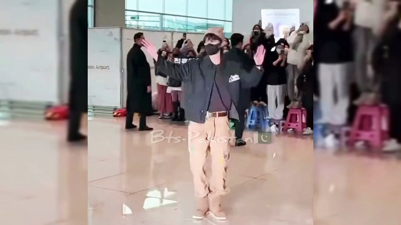 Jhope on his way to Thailand for the Golden Disc Awards  7 jan 2023