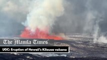 UGC: Eruption of Hawaii's Kilauea volcano