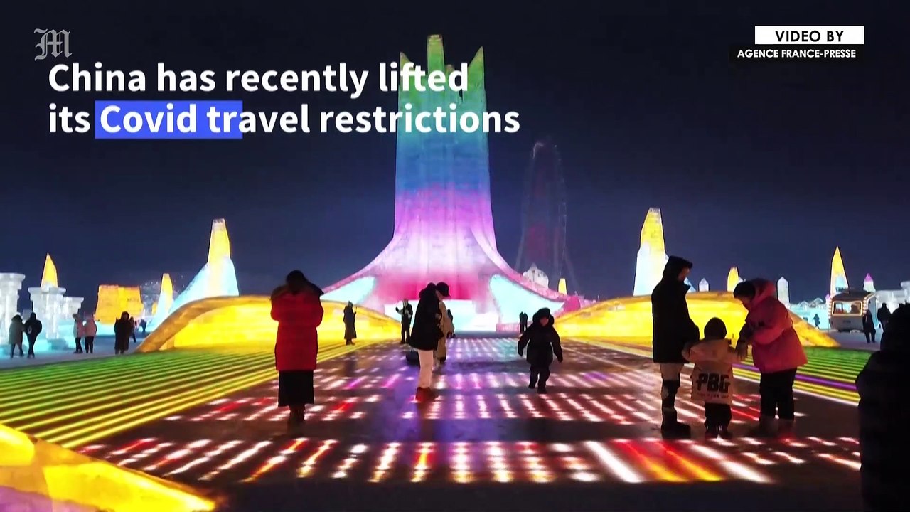 China kicks off Harbin ice festival as travel restrictions lifted