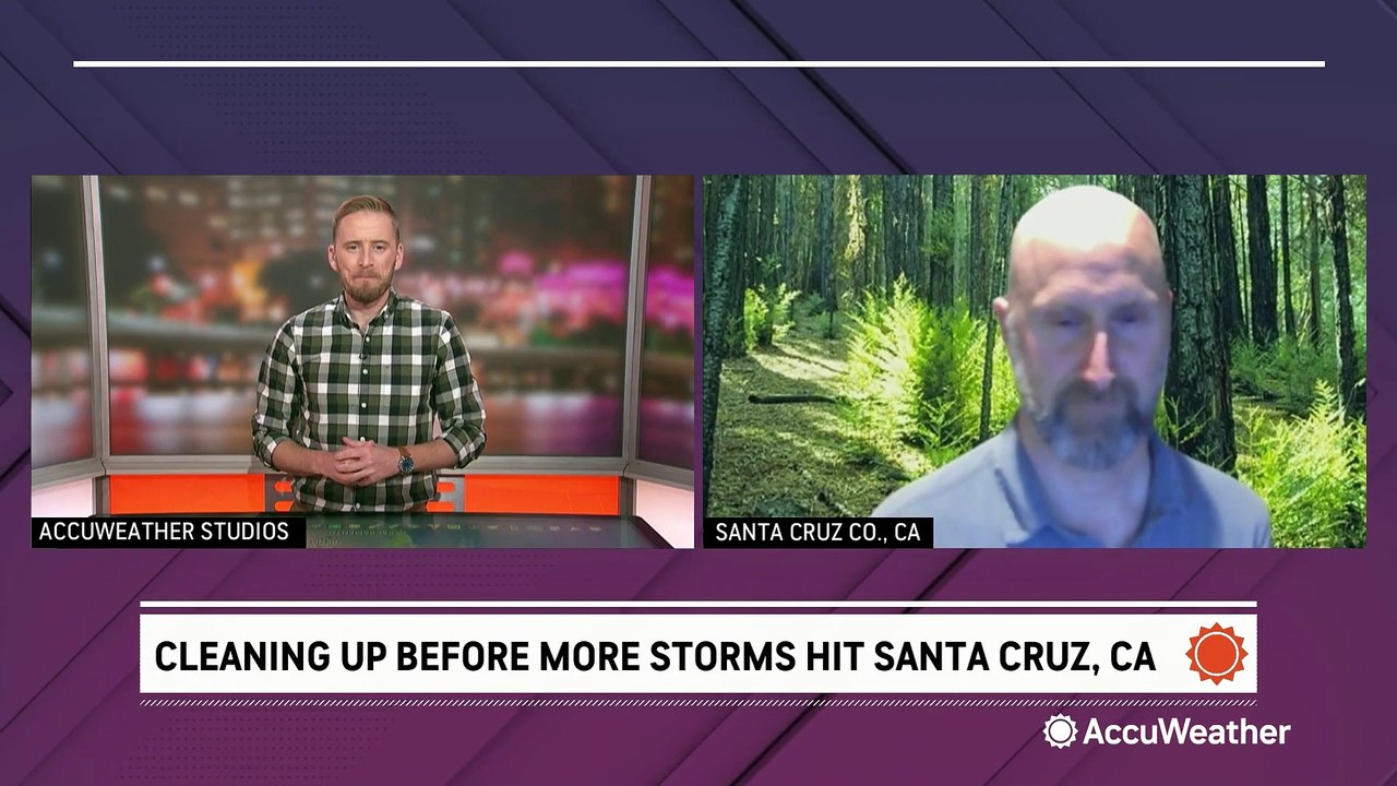 Santa Cruz County cleaning up storm damage while bracing for the next round
