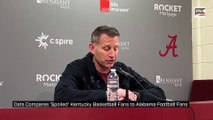 Nate Oats Compares 'Spoiled' Kentucky Basketball Fans to Alabama Football Fans