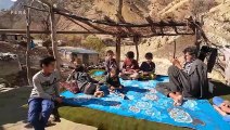 Delicious Lunch for Guests by Village Woman  Villagers in Iran