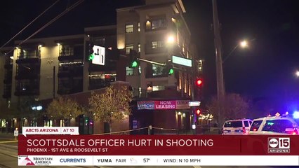 Scottsdale officer shot while serving warrant in Phoenix