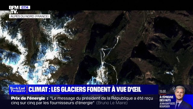 Climat: les glaciers fondent à vue d'œil