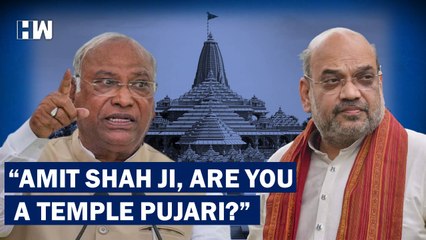 "Are You A Priest of the Temple???" Kharge's Slams Amit Shah For Announcing Ayodhya Temple Opening Date