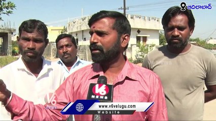 Dogs Infected With Unknown Disease in Adilabad, People Panic _ V6 News