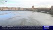 Toulouse: au cœur de l'hiver, la Garonne au plus bas