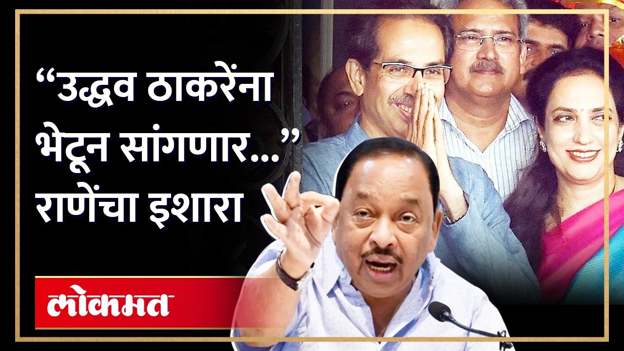 नारायण राणे यांचा संजय राऊतांवर पुन्हा वार Narayan rane will Meet Uddhav Thackeray | Shivsena