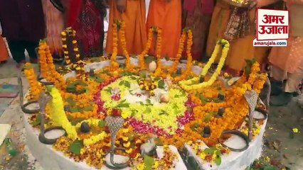 Magh Mela : Lavkush Seva Ashram से संतों ने निकाली शोभायात्रा, द्वादश ज्योतिर्लिंग का भव्य शृंगार