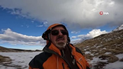 Uludağ'ın zirvesinde göller buz tuttu