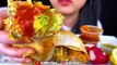 ASMR GIANT BURRITO MUKBANG (Eating Sounds) EATING SHOW