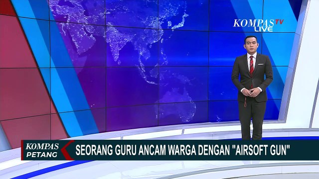 Oknum Guru di Banten Ancam Warga dengan Airsoft Gun, Berujung Dikeroyok Massa!