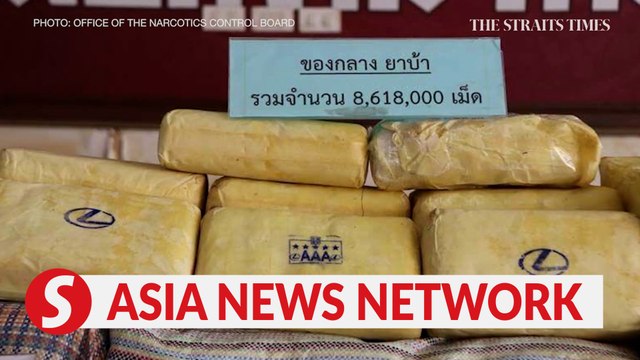 The Straits Times | Thailand's efforts to fight drugs set back since Myanmar coup