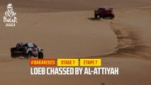 Loeb chassed by Al-Attiyah - Étape 7 / Stage 7 - #Dakar2023