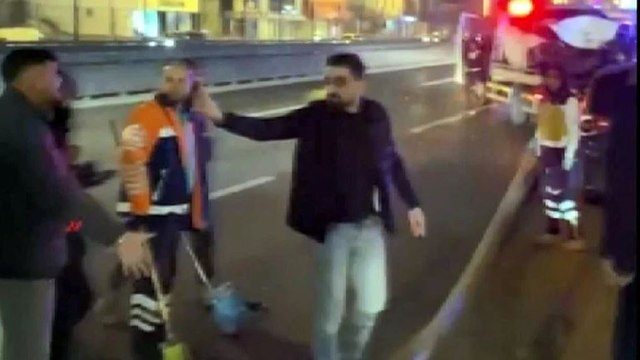 Avcılar’da kaza sonrası sağlık görevlilerine saldırı