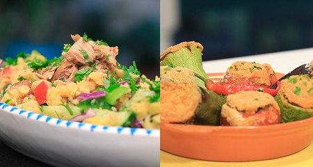 Fondek El ghalla, Salade de lentilles aux légumes - koujinetna haka 02 EP63