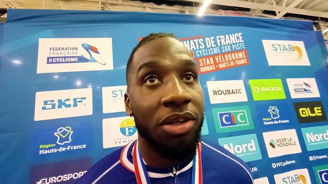 Piste - Championnats de France - Roubaix 2023 - Melvin Landerneau : Ça fait toujours plaisir d'être le champion de France de sa discipline !