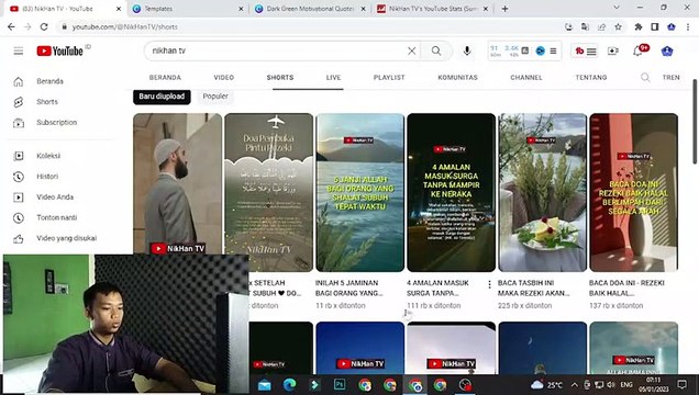 PENGHASILAN 83 JUTA _ BULAN DARI IDE KONTEN DAKWAH ISLAM _ CARA MENGHASILKAN UANG DARI INTERNET