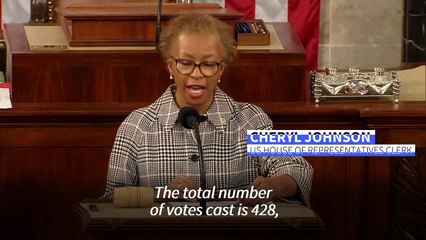 After bitter Republican dispute, McCarthy named US House speaker