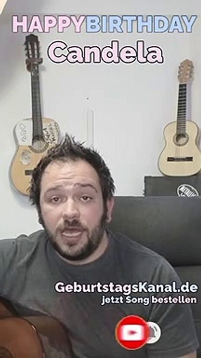 Happy Birthday, Candela! Geburtstagsgrüße an Candela