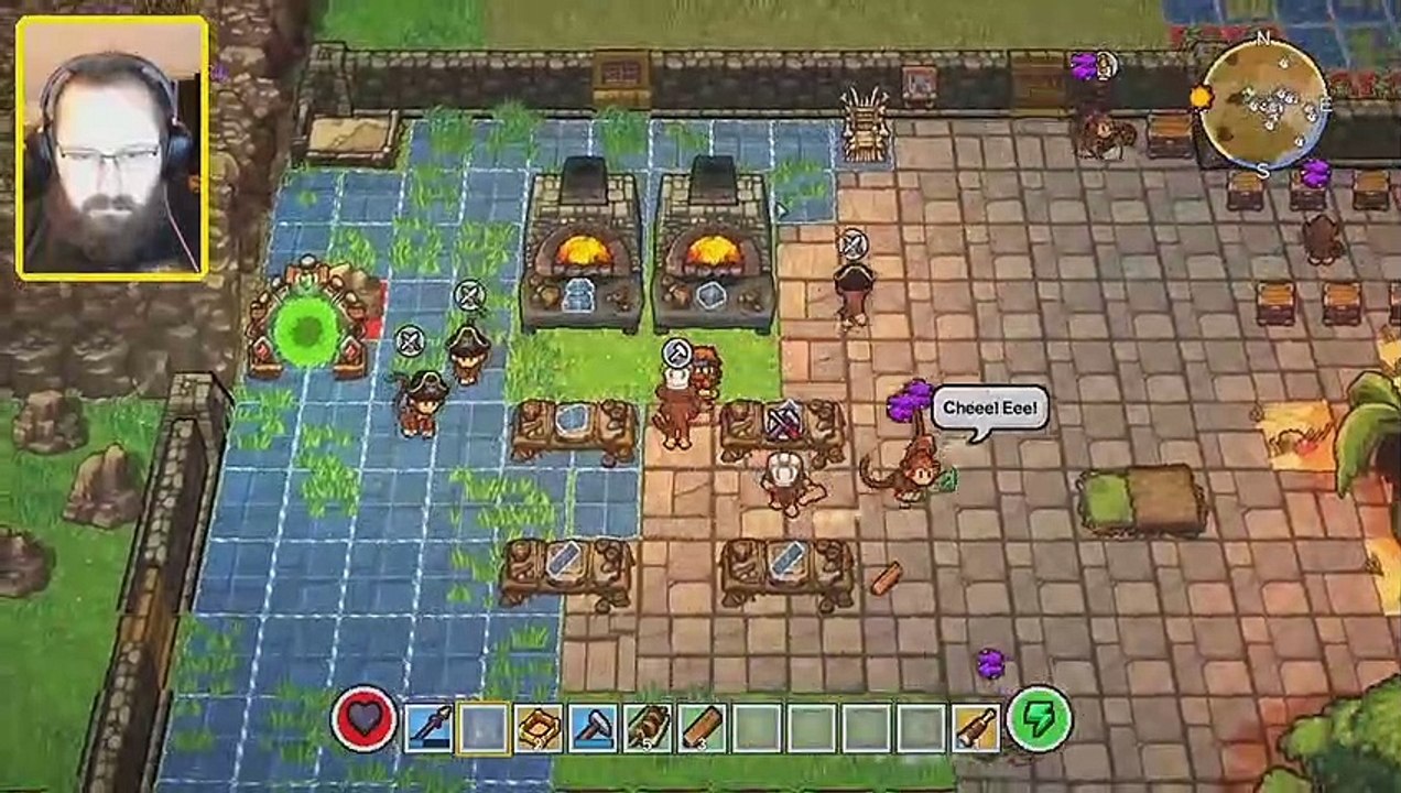 Grüne Steine sammeln. The Survivalists #43