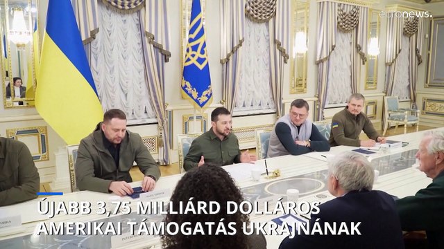 Újabb 3,75 milliárd dolláros amerikai támogatás Ukrajnának