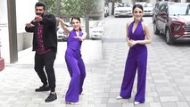 Radhika Madan Blue Corts Look में लगी खूबसूरत, Arjun Kapoor के साथ जमकर Dance करते Video Viral