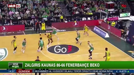 Anadolu Efes evinde galip