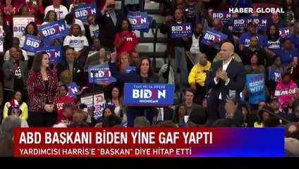 Joe Biden yaptığı gafla yine dünya gündeminde
