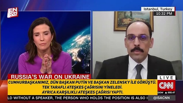 İbrahim Kalın: Rusya ve Ukrayna'yı bir araya getirmeye çalışıyoruz