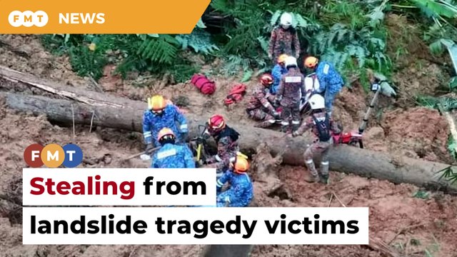 Civil servant held over theft of items of Batang Kali landslide victims